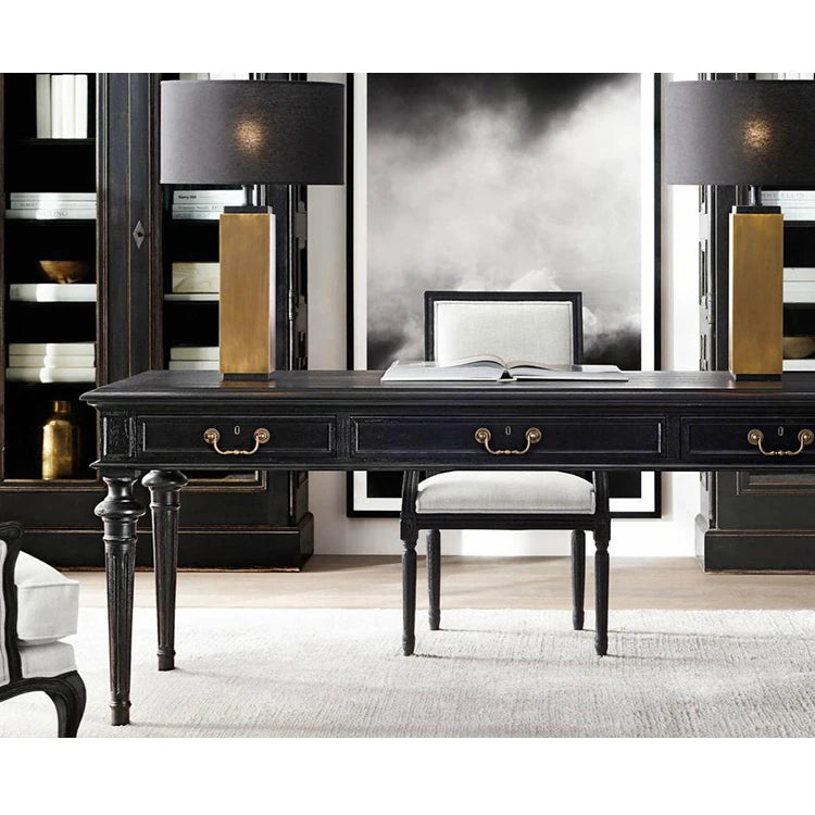 Elegant Oak Multi-Layer Board Table - Timeless Design for Home or Office Workspace fljgj-2109