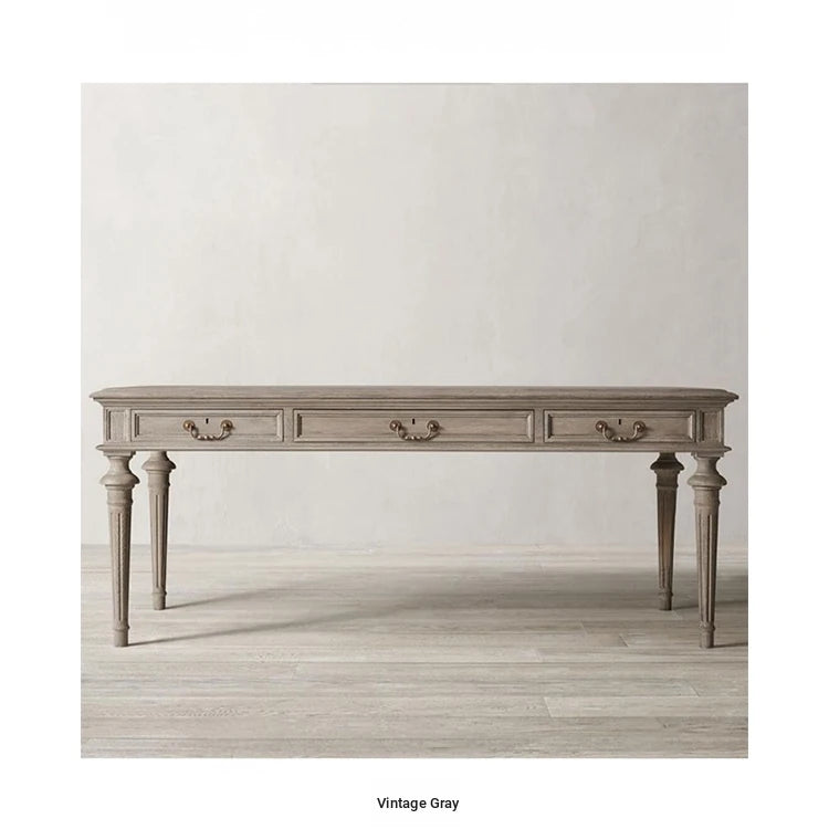 Elegant Oak Multi-Layer Board Table - Timeless Design for Home or Office Workspace fljgj-2109