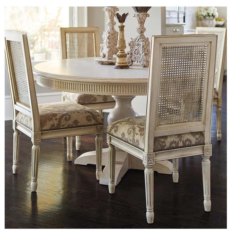 Elegant Oak Multi-Layer Board Round Dining Table – Perfect for Modern and Classic Interiors fljgj-2112