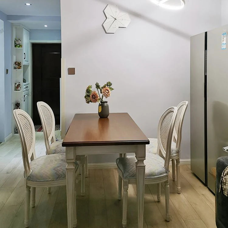 Elegant Oak Multi-Layer Board Dining Table - Perfect for Modern Interiors fljgj-2118