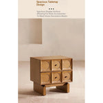 Stylish Oak Multi-Layer Bedside Cupboard – Modern Storage Solution for Your Bedroom fljgj-2121