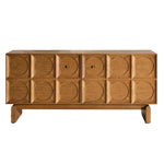 Stylish Oak Multi-Layer Board TV Cabinet with Unique Design and Ample Storage Space fljgj-2122