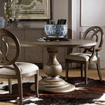 Elegant Oak Multi-layer Round Dining Table - Timeless Design for Modern Homes fljgj-2125