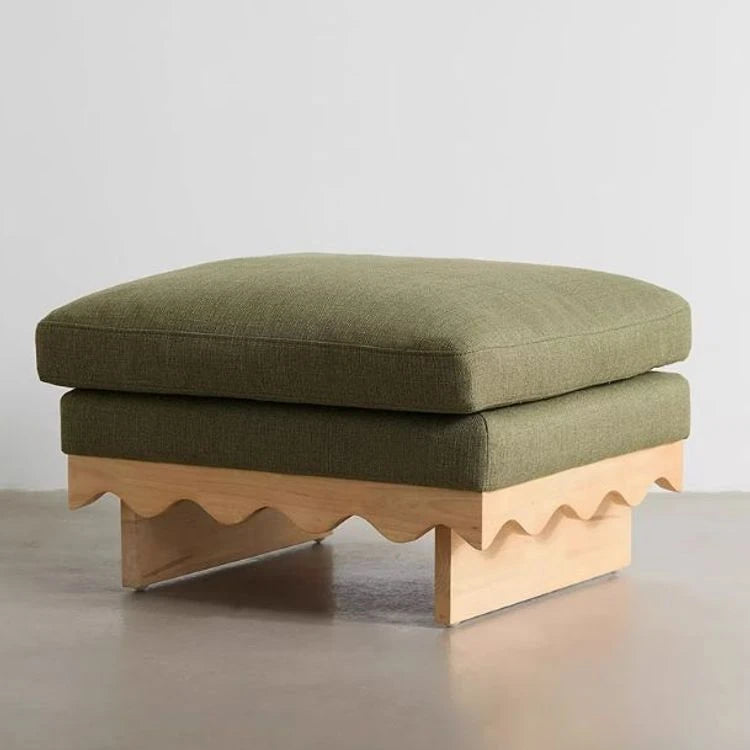 Stylish Pine Ash Wood Sofa with Cotton-Ramie Fabric - Trendy Home Comfort for Modern Living Spaces fljgj-2127