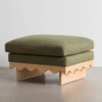 Stylish Pine Ash Wood Sofa with Cotton-Ramie Fabric - Trendy Home Comfort for Modern Living Spaces fljgj-2127