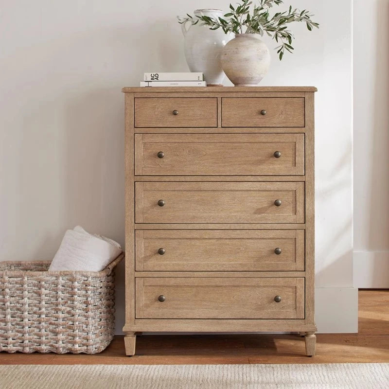 Stylish Oak Multi-Layer Board Cabinet with 5 Drawers – Modern Storage Solution for Home Décor fljgj-2129