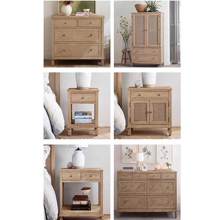 Stylish Oak Multi-Layer Board Cabinet with 5 Drawers – Modern Storage Solution for Home Décor fljgj-2129