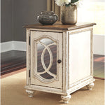 Chic Oak Multi-layer Board Bedside Cupboard with Glass Top - Elegant Storage Solution for Modern Homes fljgj-2137