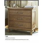 Stylish Oak Bedside Cupboard with 3 Drawers - Elegant Multi-Layer Design for Your Bedroom fljgj-2140