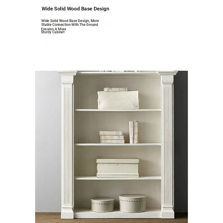 Chic Oak Multi-Layer Board Cabinet with Elegant Arched Design – Perfect for Stylish Storage and Display fljgj-2146