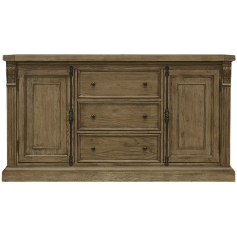 Elegant Oak Multi-Layer Board Cabinet - Stylish Storage Solution for Your Home fljgj-2148