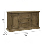 Elegant Oak Multi-Layer Board Cabinet - Stylish Storage Solution for Your Home fljgj-2148