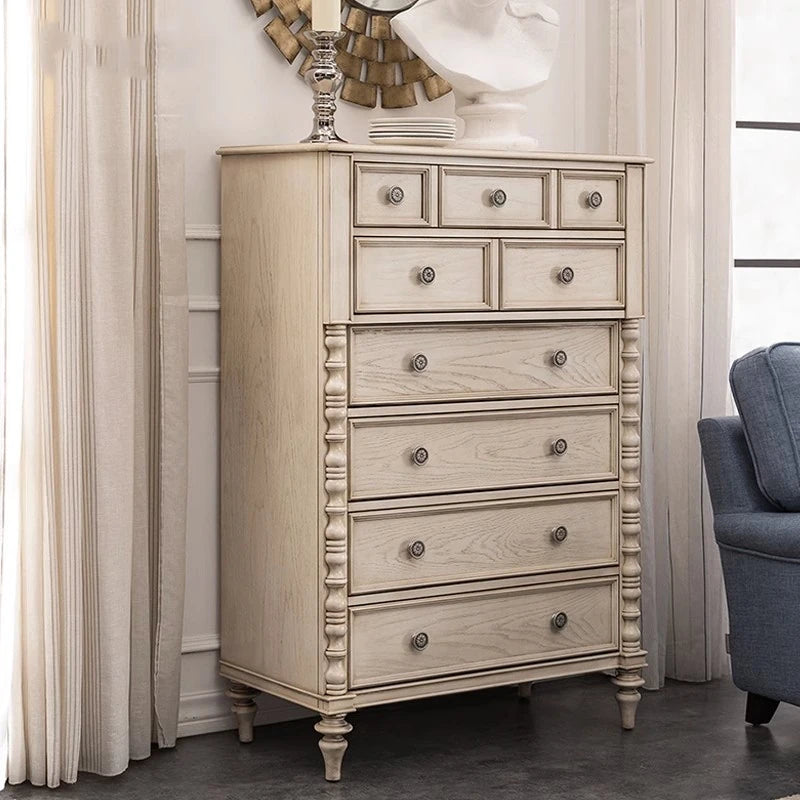 Elegant Oak Multi-Layer Board Cabinet with Vintage Charm - Perfect Storage Solution for Home Décor fljgj-2149