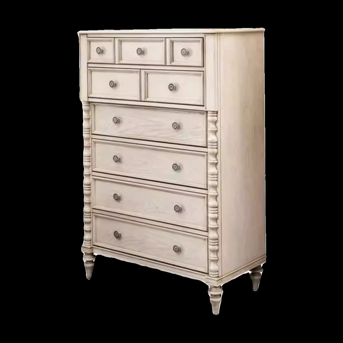 Elegant Oak Multi-Layer Board Cabinet with Vintage Charm - Perfect Storage Solution for Home Décor fljgj-2149