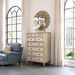 Elegant Oak Multi-Layer Board Cabinet with Vintage Charm - Perfect Storage Solution for Home Décor fljgj-2149