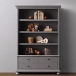 Elegant Oak Multi-Layer Board Cabinet with Spacious Shelves and Drawers for Stylish Storage fljgj-2151