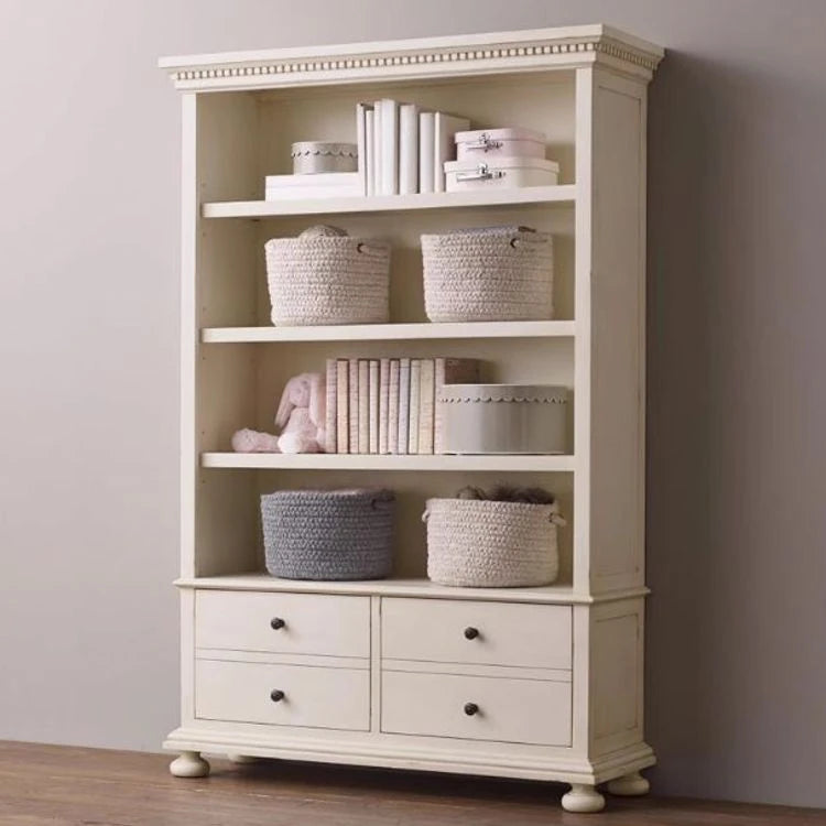 Elegant Oak Multi-Layer Board Cabinet with Spacious Shelves and Drawers for Stylish Storage fljgj-2151