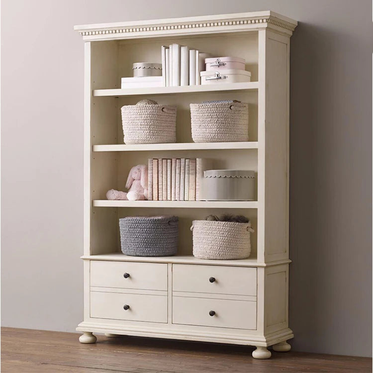 Elegant Oak Multi-Layer Board Cabinet with Spacious Shelves and Drawers for Stylish Storage fljgj-2151
