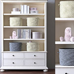 Elegant Oak Multi-Layer Board Cabinet with Spacious Shelves and Drawers for Stylish Storage fljgj-2151