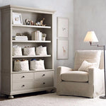 Elegant Oak Multi-Layer Board Cabinet with Spacious Shelves and Drawers for Stylish Storage fljgj-2151