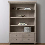 Elegant Oak Multi-Layer Board Cabinet with Spacious Shelves and Drawers for Stylish Storage fljgj-2151