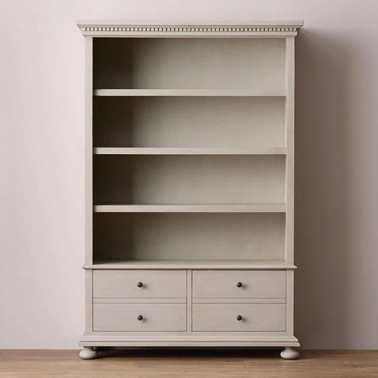 Elegant Oak Multi-Layer Board Cabinet with Spacious Shelves and Drawers for Stylish Storage fljgj-2151