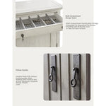 Stylish Oak Multi-Layer Board Cabinet - Perfect for Elegant Storage and Organization fljgj-2152