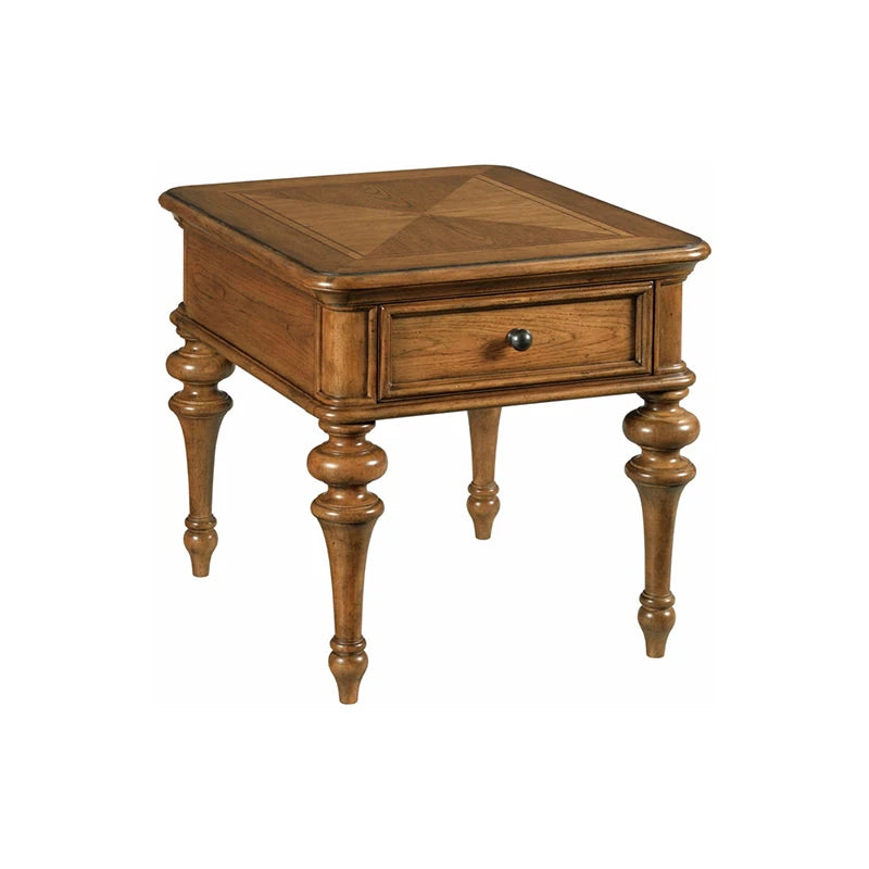 Elegant Oak Multi-Layer Board Tea Table with Classic Design – Perfect for Living Room Décor fljgj-2155