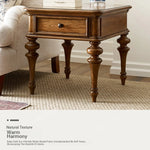 Elegant Oak Multi-Layer Board Tea Table with Classic Design – Perfect for Living Room Décor fljgj-2155