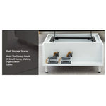 Modern Lift-Top Coffee Table with Storage | Stylish Solid Wood & Density Board Design for Living Room fls-5328