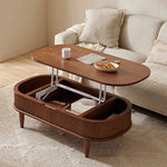 Stylish Solid Wood Coffee Table with Lift-Top and Storage – Perfect for Living Room Décor! fls-5329