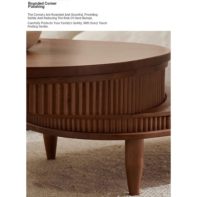 Stylish Solid Wood Coffee Table with Lift-Top and Storage – Perfect for Living Room Décor! fls-5329