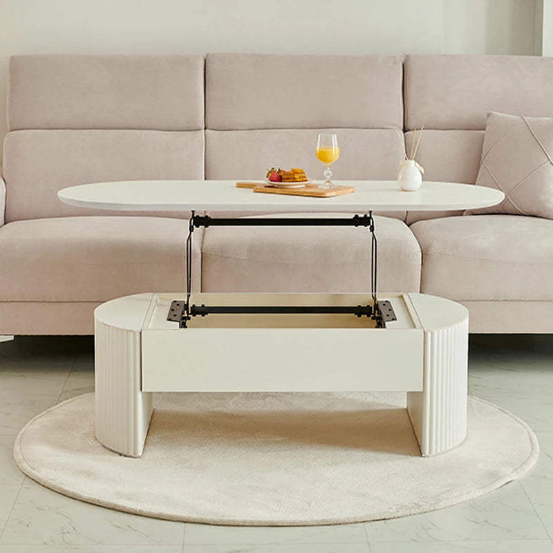 Stylish Lift-Top Coffee Table with Storage - Modern Minimalist Design for Living Room fls-5331