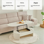 Stylish Lift-Top Coffee Table with Storage - Modern Minimalist Design for Living Room fls-5331