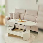 Stylish Lift-Top Coffee Table with Storage - Modern Minimalist Design for Living Room fls-5331