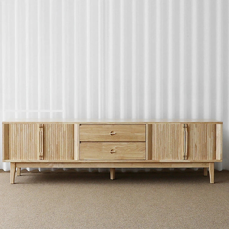 Stylish Wooden TV Stand with Storage - Modern Design for Living Room Furniture fls-5338