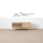 Modern Solid Wood TV Stand with Storage - Stylish and Functional Entertainment Center fls-5339