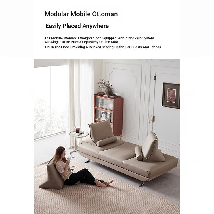 Stylish Pine Frame Sofa with Cotton-Ramie Upholstery, Comfortable Foam Cushions, and Sleek Metal Base - Modern Living Room Furniture flsd-5180