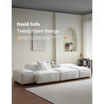 Luxurious Modular Sofa in Cowhide Leather – Versatile and Modern Design for Your Living Space flsd-5182
