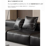 Luxurious Modular Sofa in Cowhide Leather – Versatile and Modern Design for Your Living Space flsd-5182
