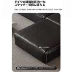 Luxurious Modular Sofa in Cowhide Leather – Versatile and Modern Design for Your Living Space flsd-5182