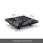 Stylish Marble and Stainless Steel Tea Table - Modern Living Room Centerpiece flsd-5183
