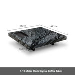 Stylish Marble and Stainless Steel Tea Table - Modern Living Room Centerpiece flsd-5183