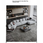 Stylish Marble and Stainless Steel Tea Table - Modern Living Room Centerpiece flsd-5183