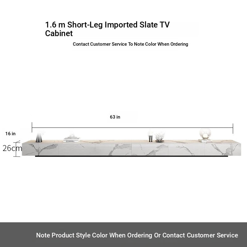 Stylish Modern TV Cabinet with Ceramic Sintered Stone Top, Pine Accents, and Durable Metal Frame - Perfect Home Entertainment Center flsd-5184