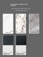 Stylish Modern TV Cabinet with Ceramic Sintered Stone Top, Pine Accents, and Durable Metal Frame - Perfect Home Entertainment Center flsd-5184