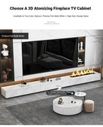 Stylish Modern TV Cabinet with Ceramic Sintered Stone Top, Pine Accents, and Durable Metal Frame - Perfect Home Entertainment Center flsd-5184