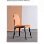 Stylish Ash Wood Dining Chair with Synthetic Leather Seat – Modern Comfort and Elegance for Your Space flsd-5191