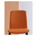 Stylish Ash Wood Dining Chair with Synthetic Leather Seat – Modern Comfort and Elegance for Your Space flsd-5191