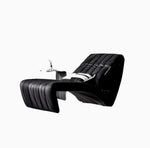 Sleek Foldable Chair for Versatile Comfort - Dual-Use Design in Synthetic Leather and Foam flsd-5194